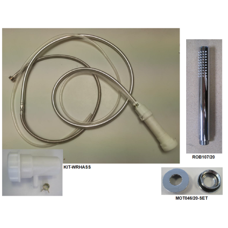 ENS-WRHASS-KIT FLEXIBLE DOUCHETTE RÉCUPÉRATEUR D'EAU