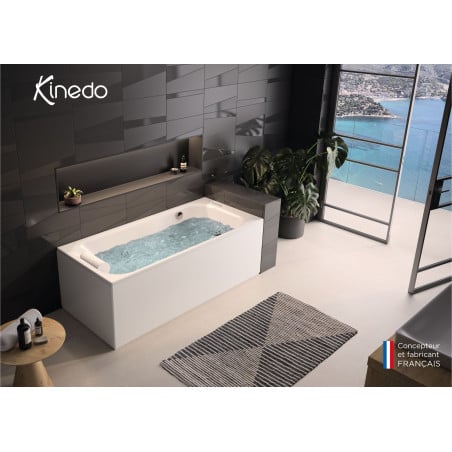 Kinedo Zumba - Rectangulaire - 170 x 70 cm - Fabrication française - Avec tablier