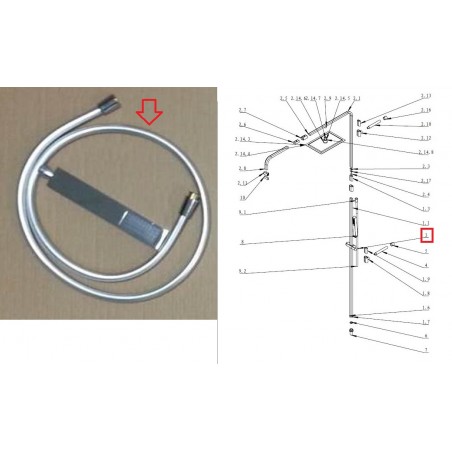 SAV-ACC381/20-FLEXI - DOUCHETTE SEULE DUO