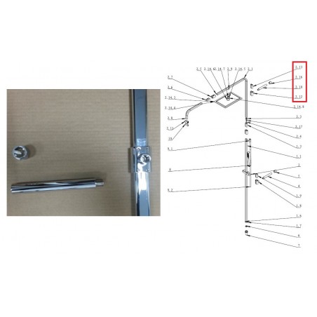 SAV-ACC381/20-SUPPOR - SUPPORT COLONNE DUO